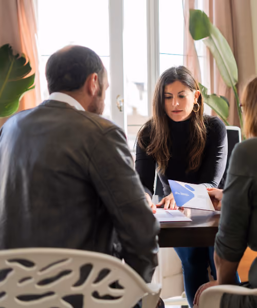 Meeting with a property adviser