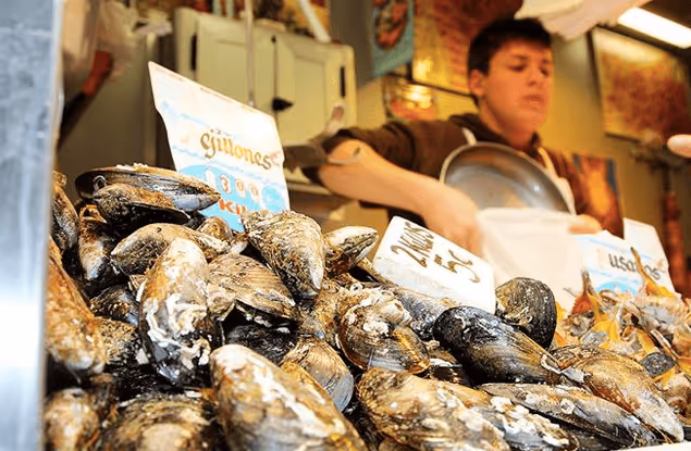 Huelin food market (Mercado de Abastos) in Málaga
