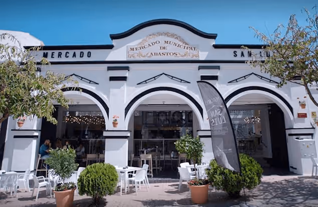 Mercado de Abastos food market in Estepona