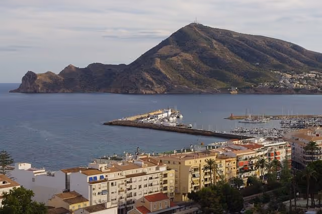 Sea view from Altea
