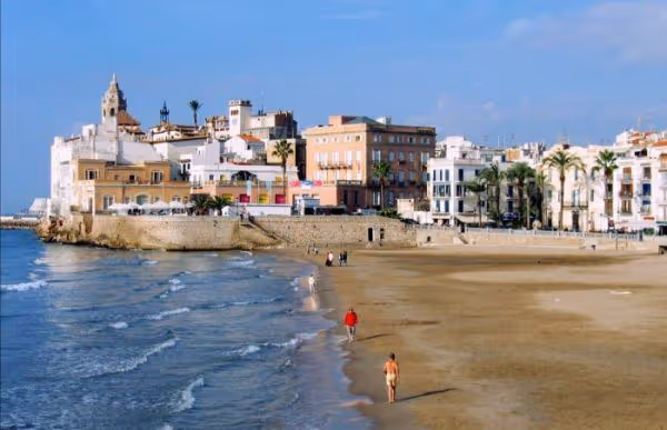 Beach near Barcelona