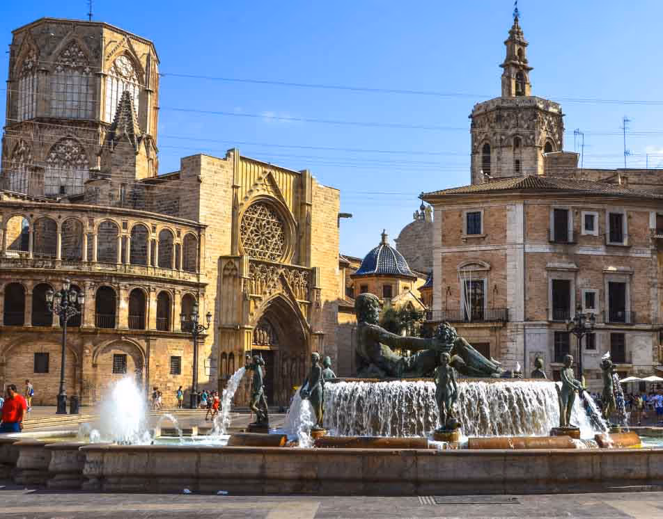 Valencia old town