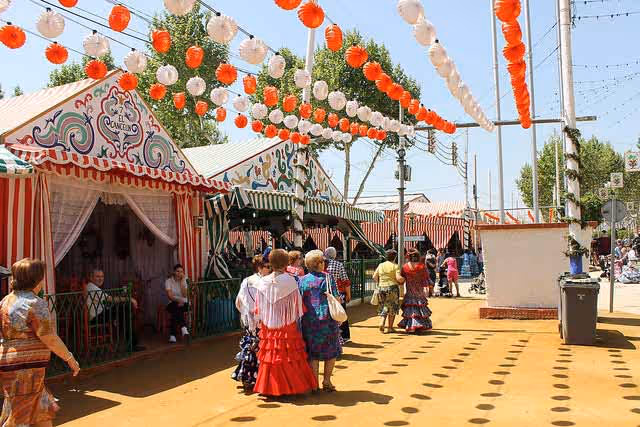 Feria de Abril, one of the things to do in Seville