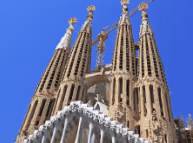 Sagrada Familia facade, Barcelona