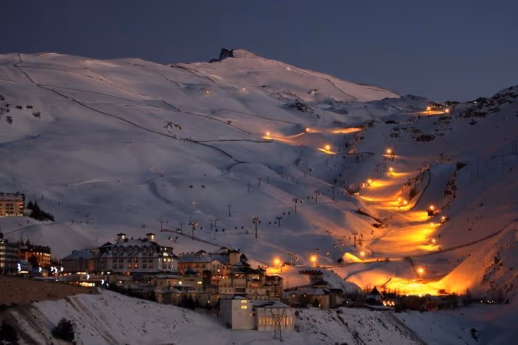 Sierra Nevada ski resort