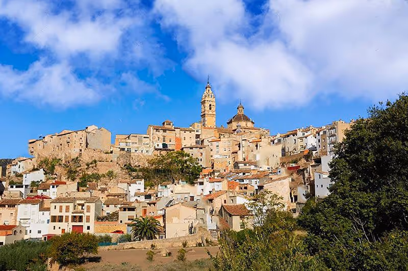 The village of Chelva