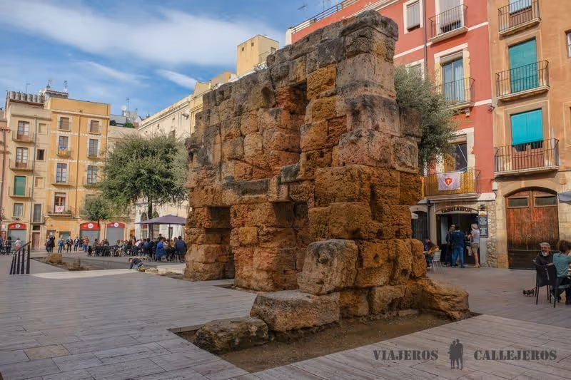 Plaza del Fòrum, one of the places to see in Tarragona