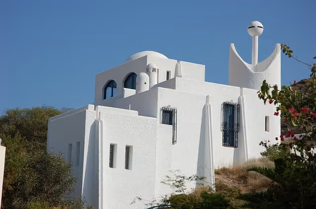 White house in Almería