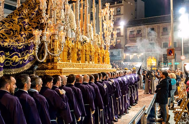 Streets in Spain during Holy Week