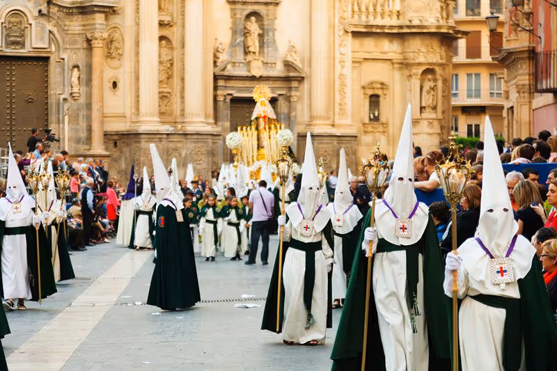 Holy Week in Spain, especially in Seville
