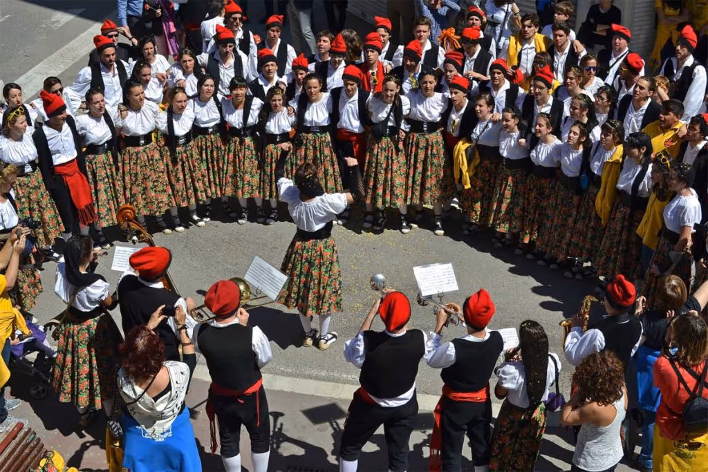 Singing during Holy Week in Spain