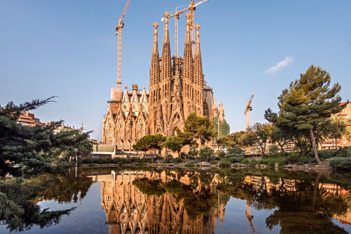 Gaudí's Sagrada Familia in Barcelona