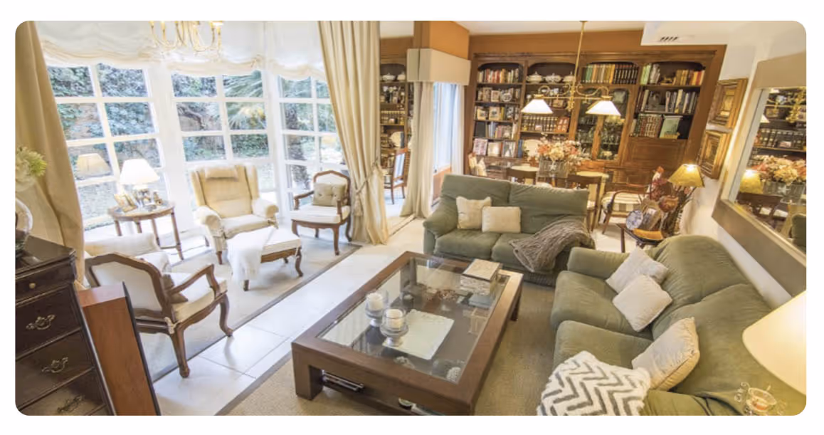 Living room of a house to buy in Alicante city