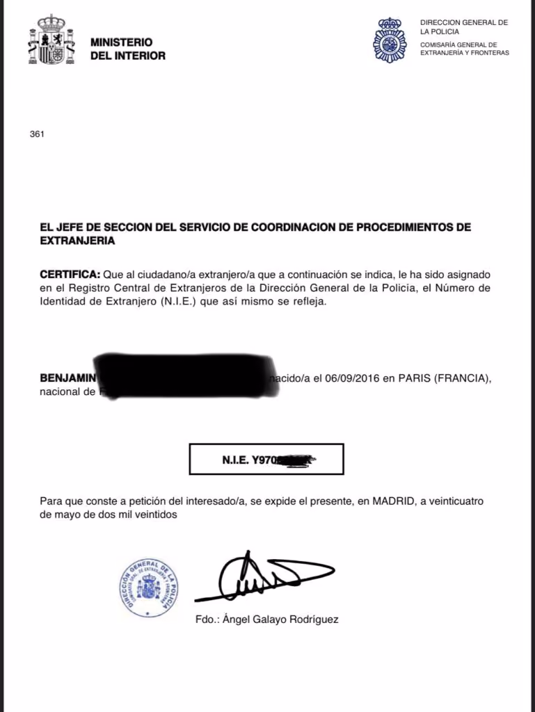 Buying in Spain with a NIE